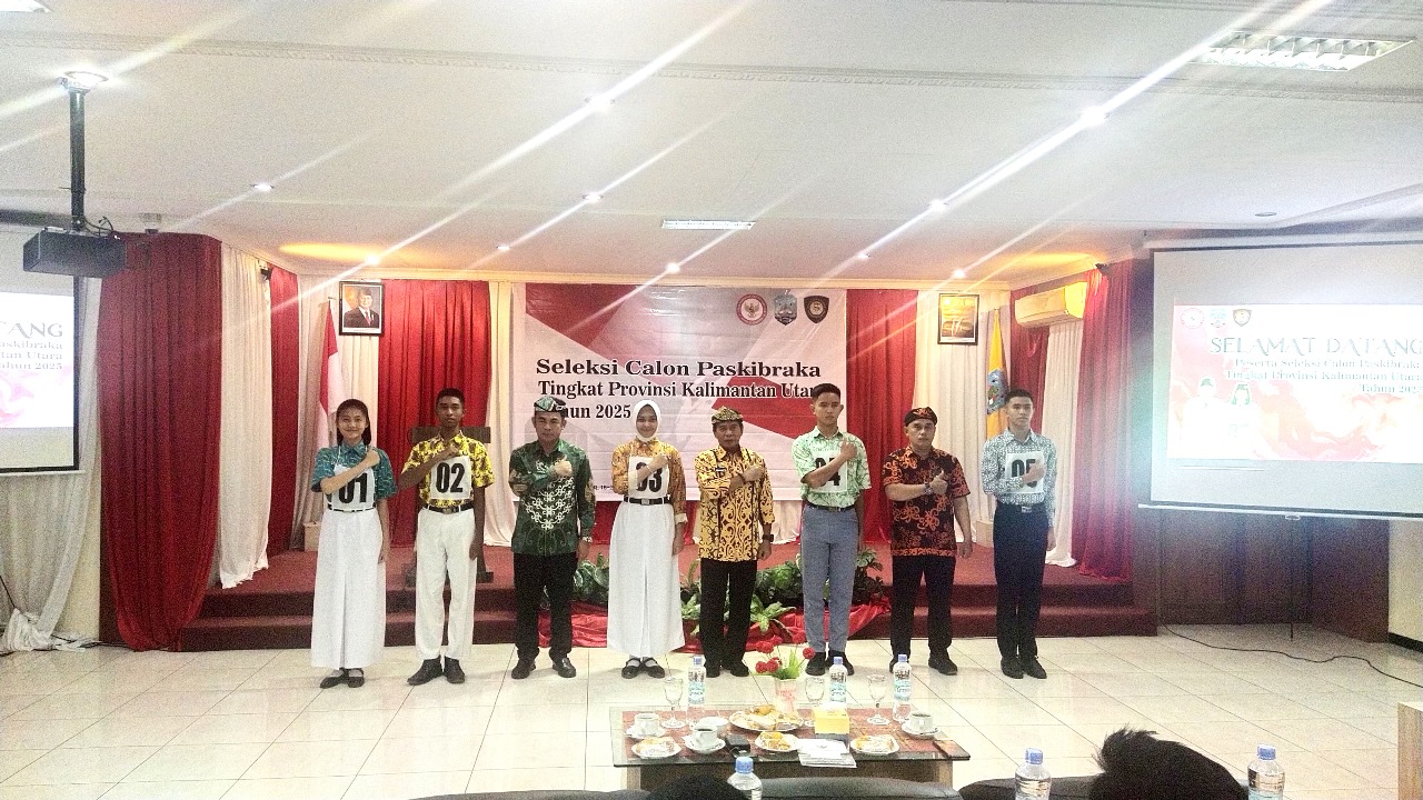 Seleksi Pasukan Pengibar Bendera Pusaka (Paskibraka) Tingkat Provinsi Kalimantan Utara Tahun 2025