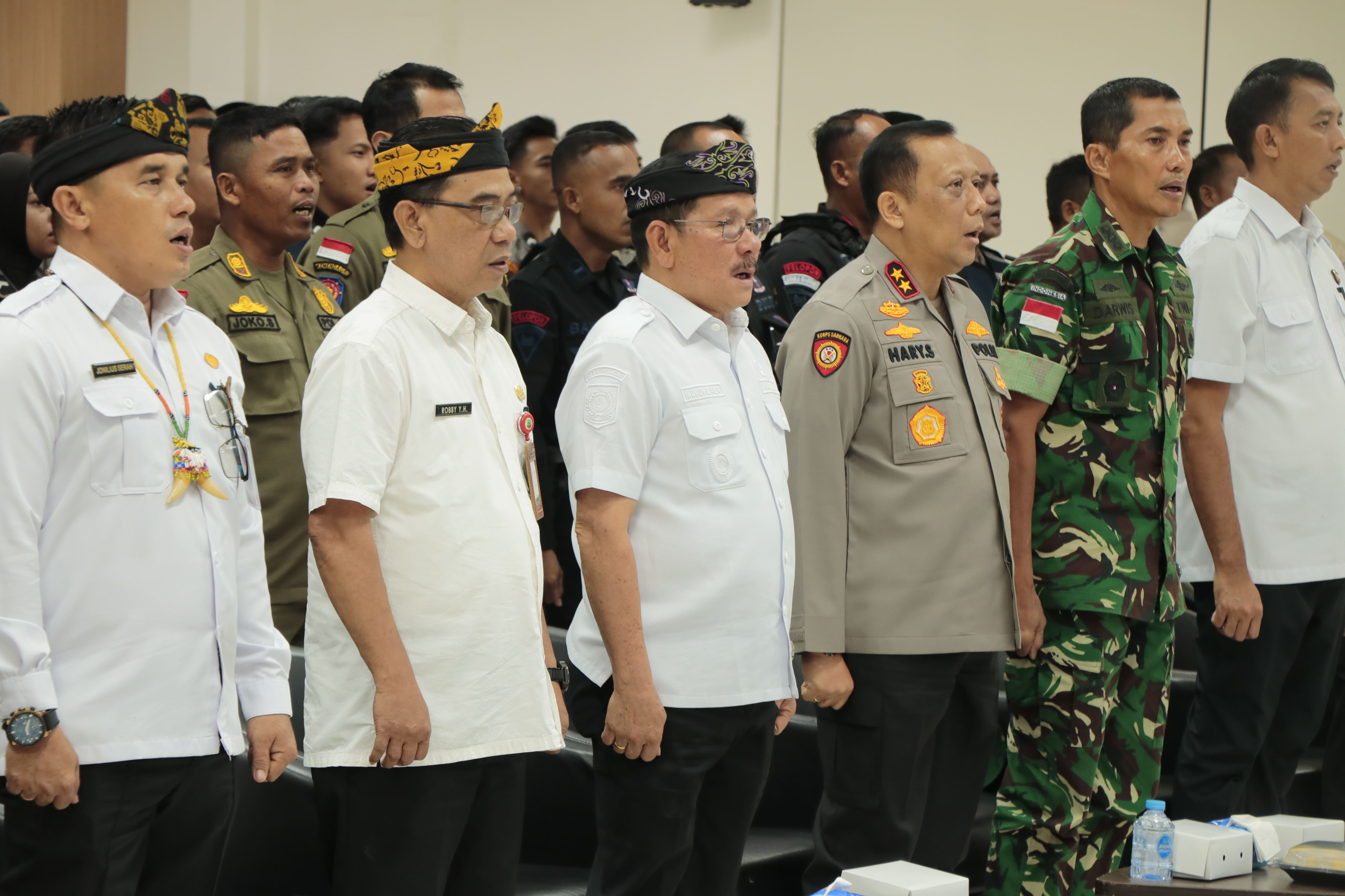 Latihan Peningkatan Kemampuan Gabungan TNI/POLRI dan Pemerintah Provinsi Kalimantan Utara Dalam Rangka Pengamanan Antisipasi May Day 2025